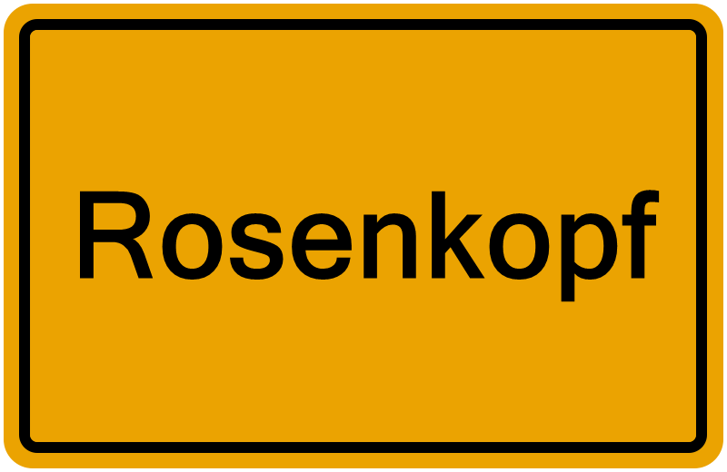 Handelsregister Rosenkopf