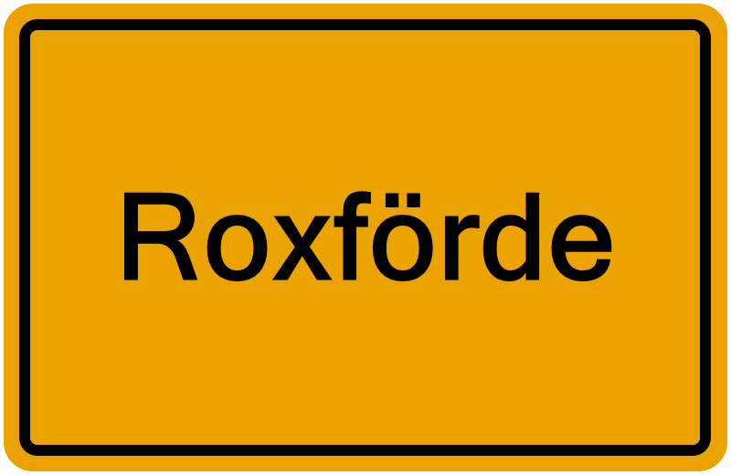 Handelsregister Roxförde