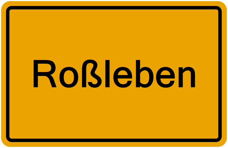 Handelsregister Roßleben