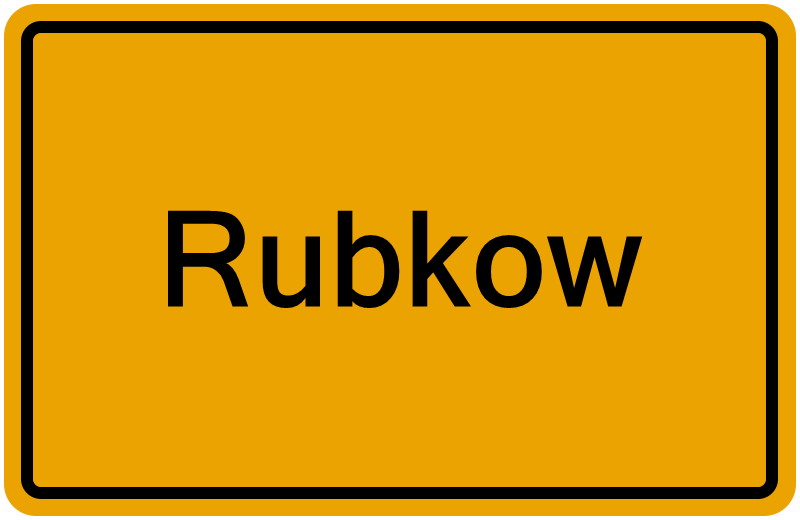 Handelsregister Rubkow