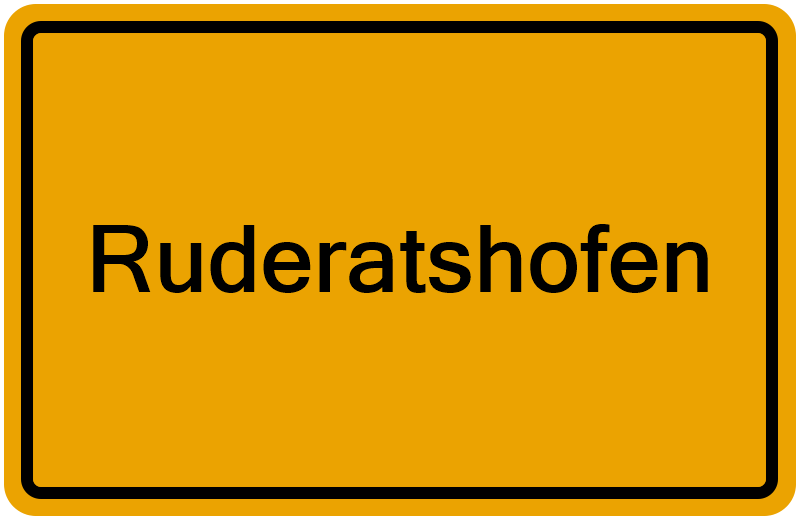 Handelsregister Ruderatshofen