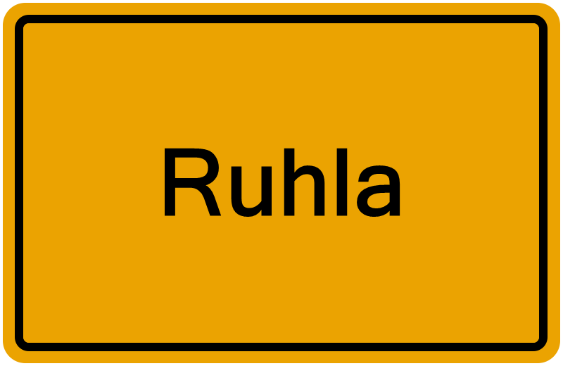 Handelsregister Ruhla