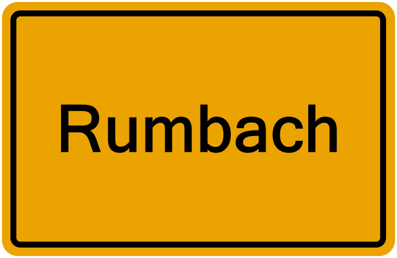 Handelsregister Rumbach