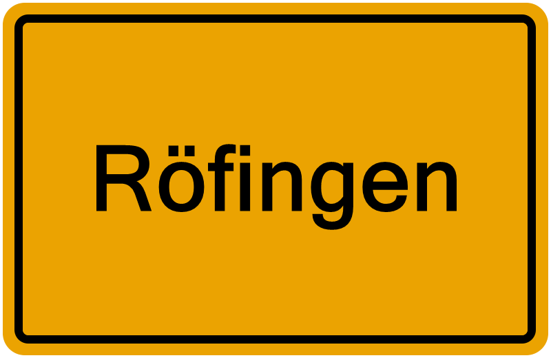 Handelsregister Röfingen