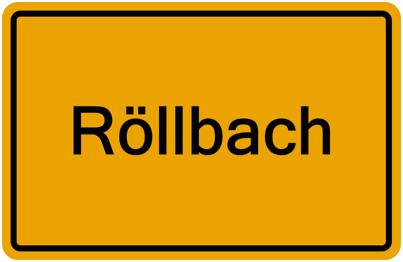 Handelsregister Röllbach