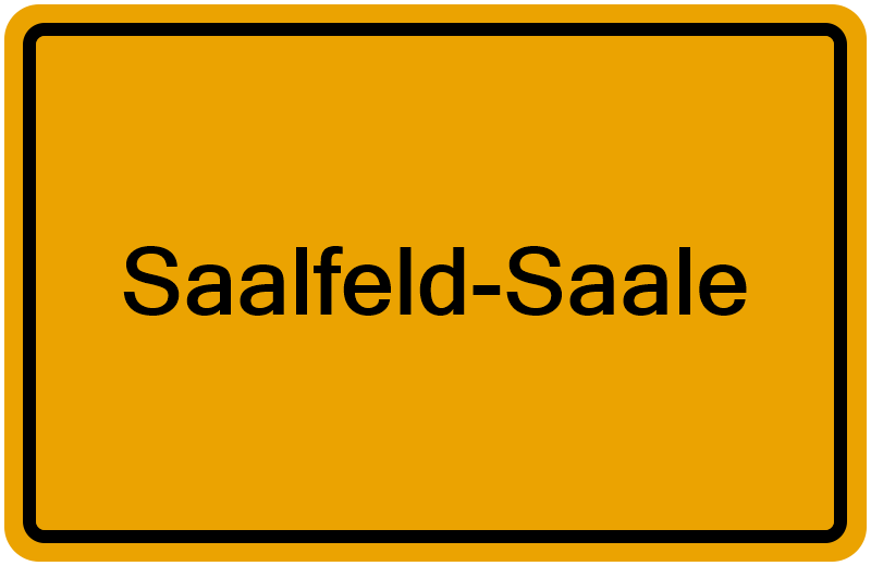 Handelsregister Saalfeld-Saale