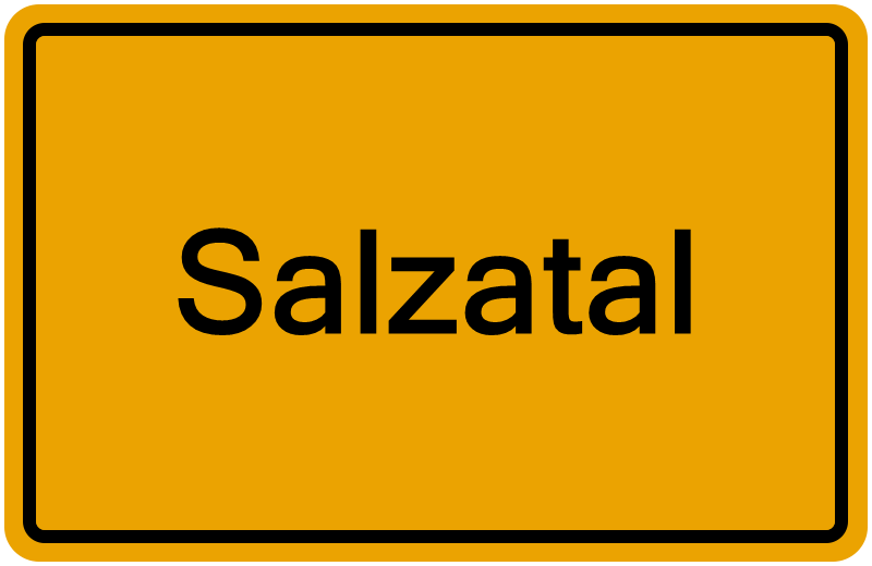 Handelsregister Salzatal