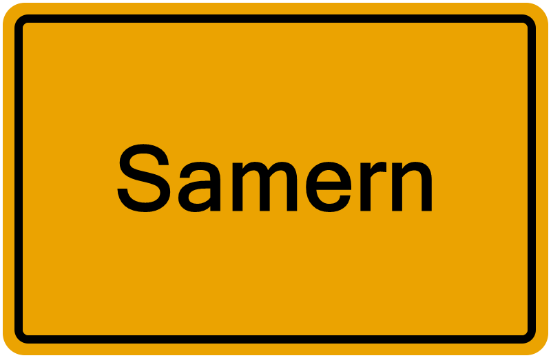 Handelsregister Samern