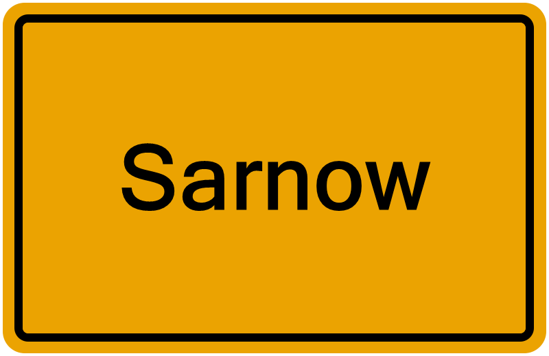 Handelsregister Sarnow