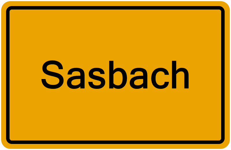 Handelsregister Sasbach