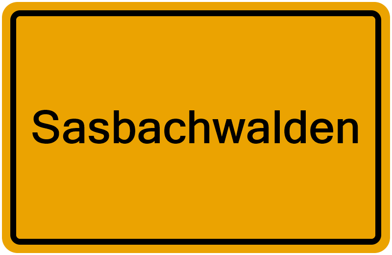 Handelsregister Sasbachwalden