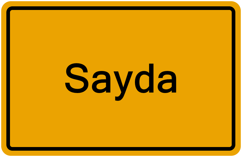 Handelsregister Sayda