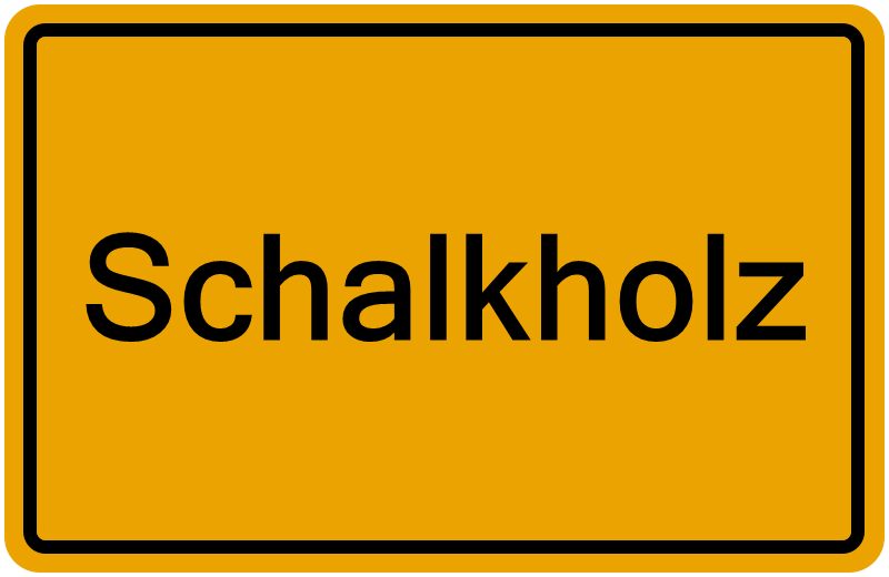 Handelsregister Schalkholz