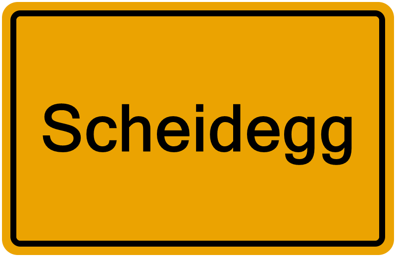 Handelsregister Scheidegg