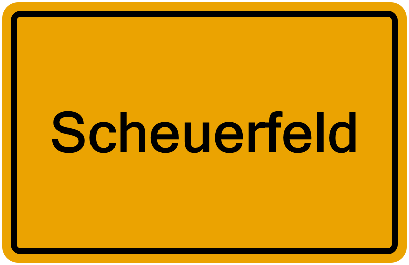 Handelsregister Scheuerfeld