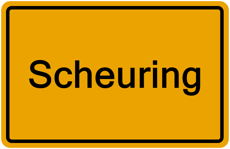 Handelsregister Scheuring