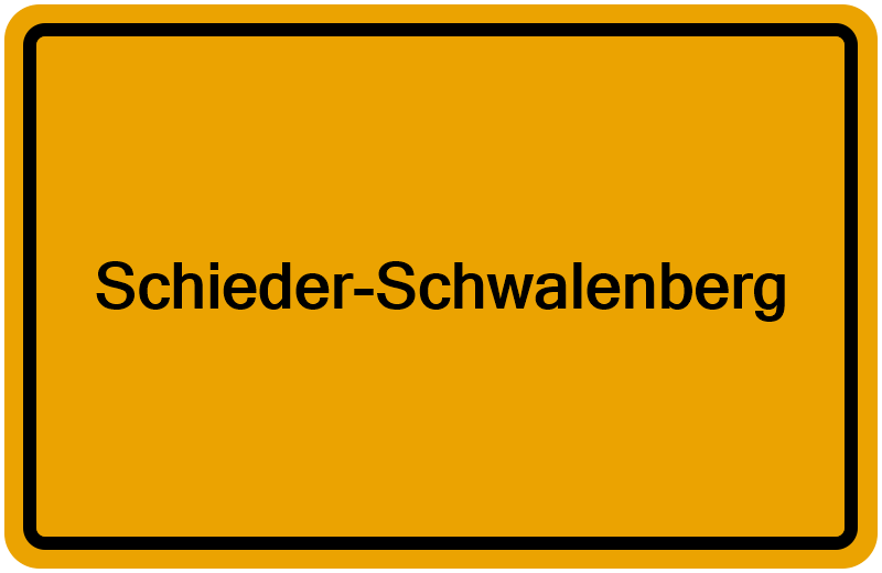 Handelsregister Schieder-Schwalenberg