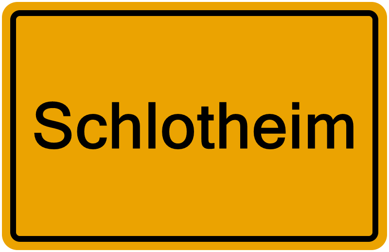 Handelsregister Schlotheim