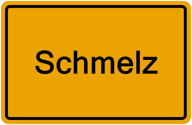Handelsregister Schmelz