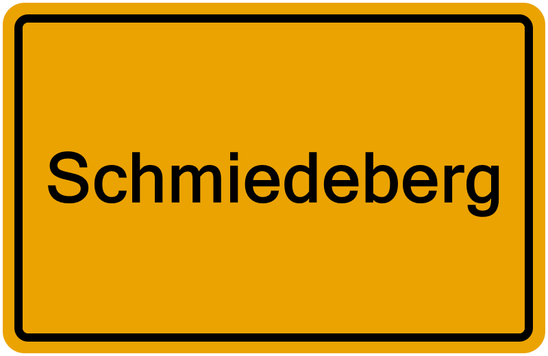 Handelsregister Schmiedeberg