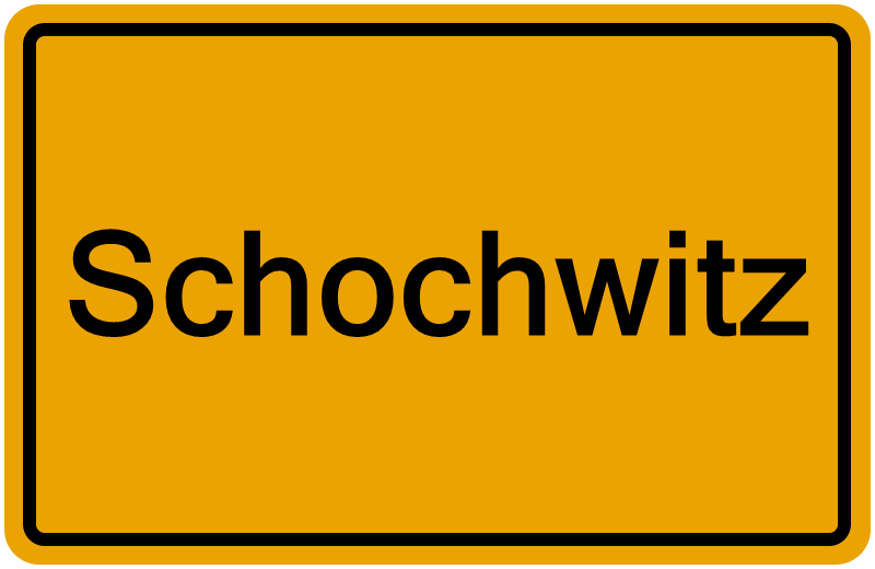 Handelsregister Schochwitz