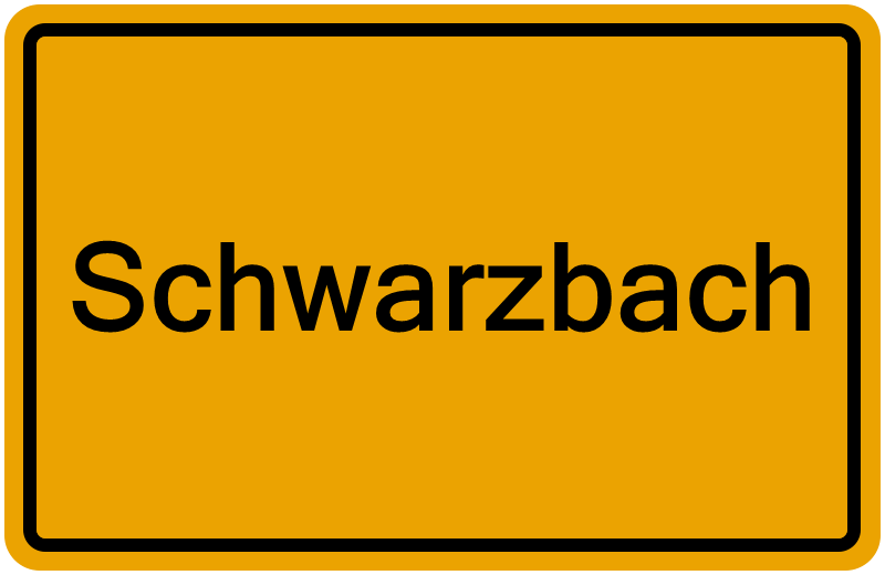 Handelsregister Schwarzbach