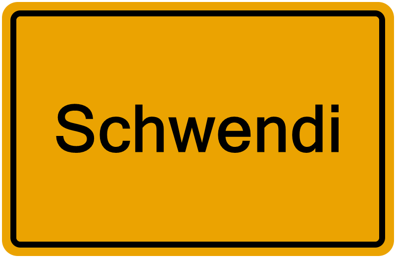 Handelsregister Schwendi