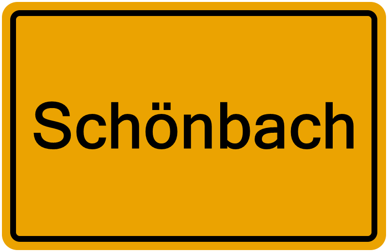 Handelsregister Schönbach