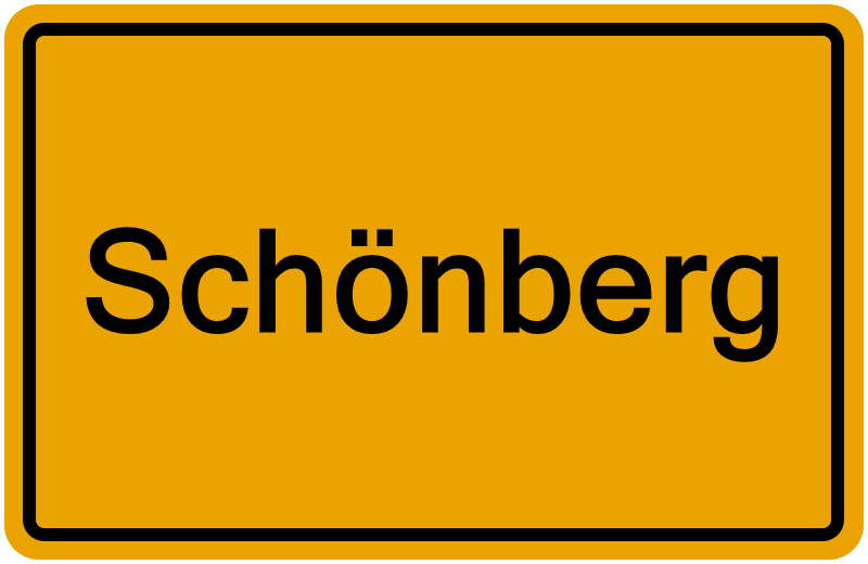 Handelsregister Schönberg