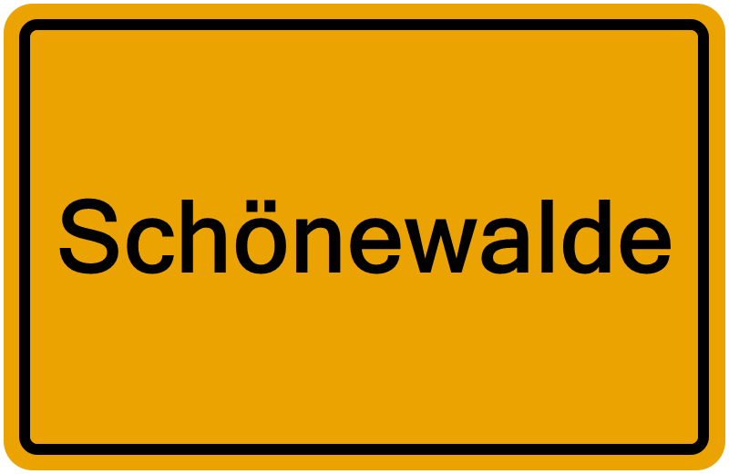 Handelsregister Schönewalde