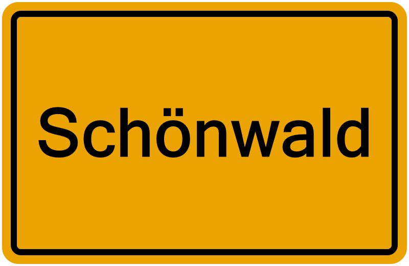 Handelsregister Schönwald