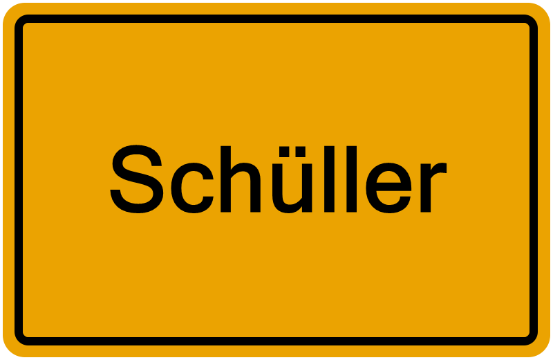 Handelsregister Schüller