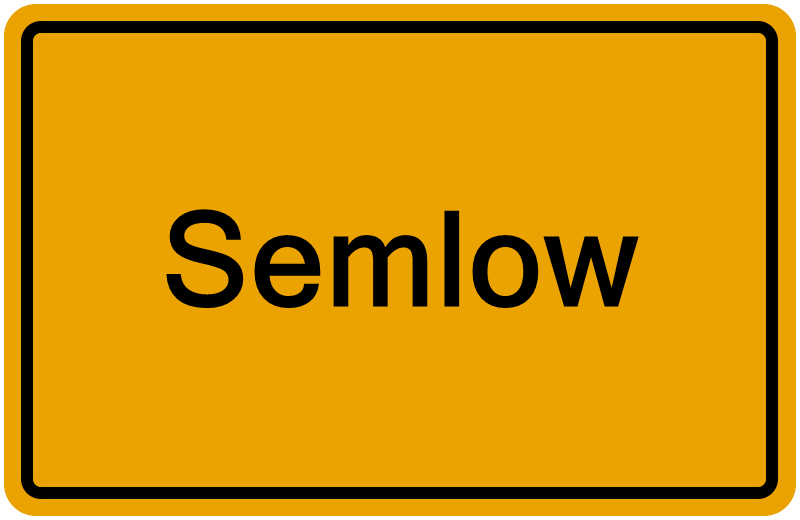 Handelsregister Semlow