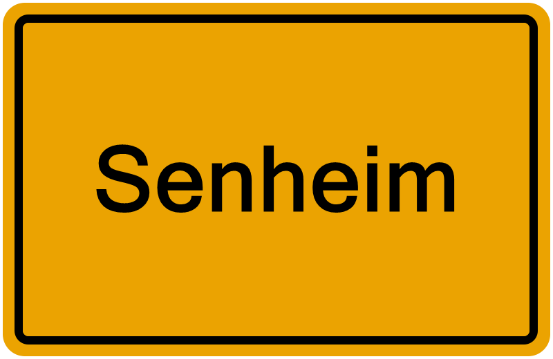 Handelsregister Senheim