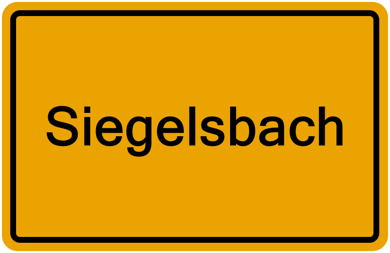 Handelsregister Siegelsbach