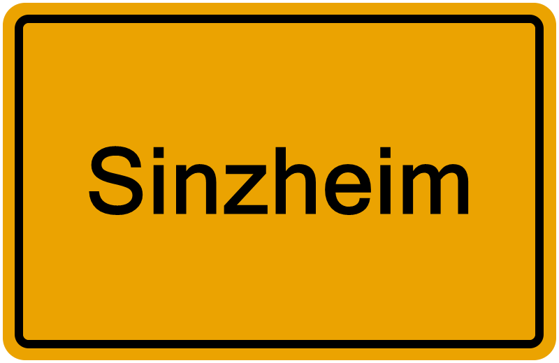 Handelsregister Sinzheim