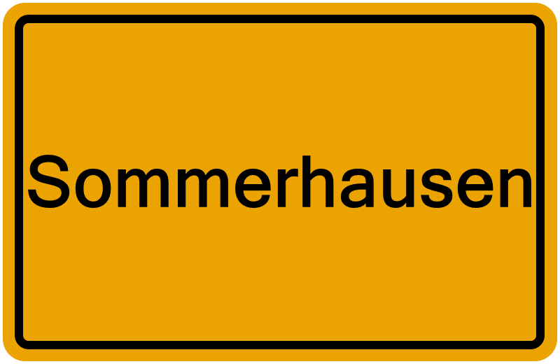 Handelsregister Sommerhausen