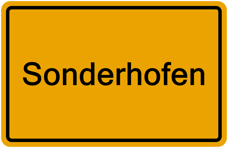 Handelsregister Sonderhofen