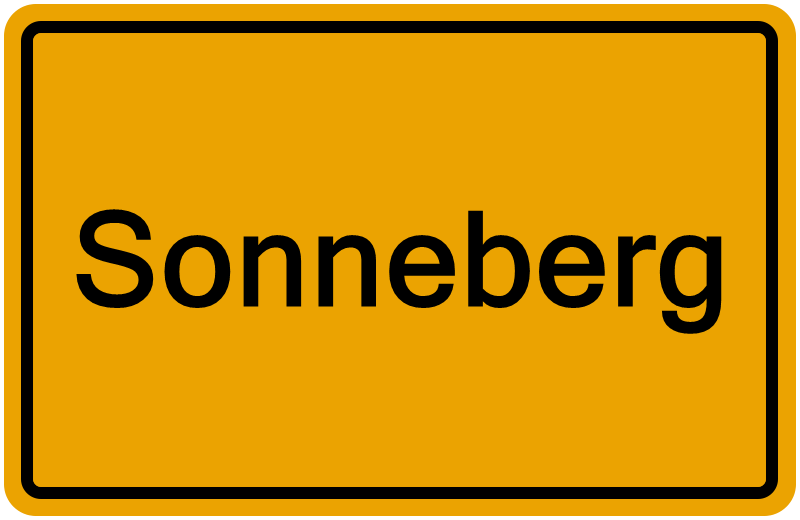 Handelsregister Sonneberg
