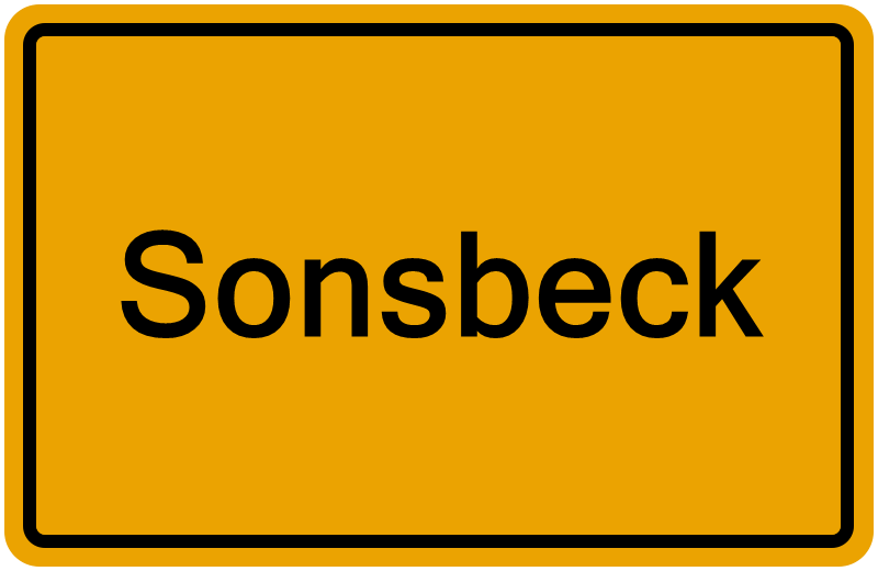 Handelsregister Sonsbeck