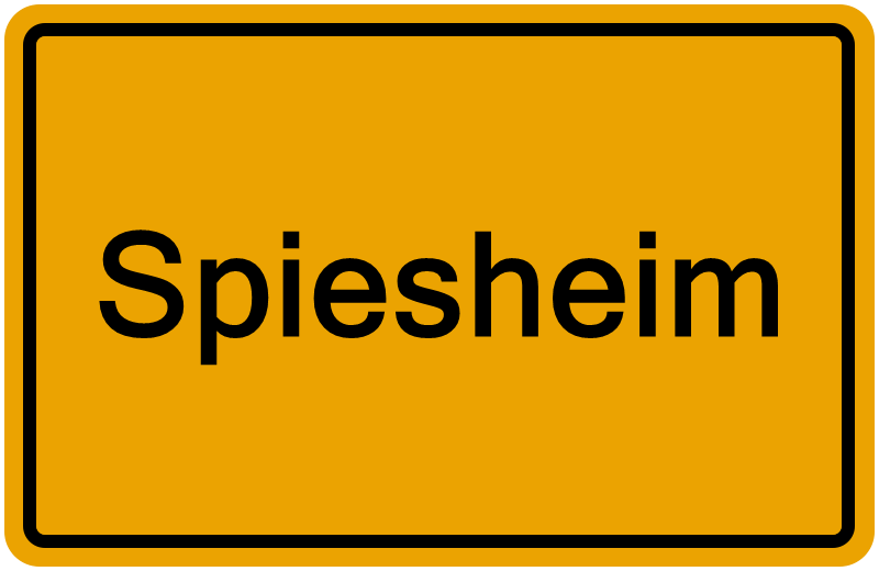 Handelsregister Spiesheim