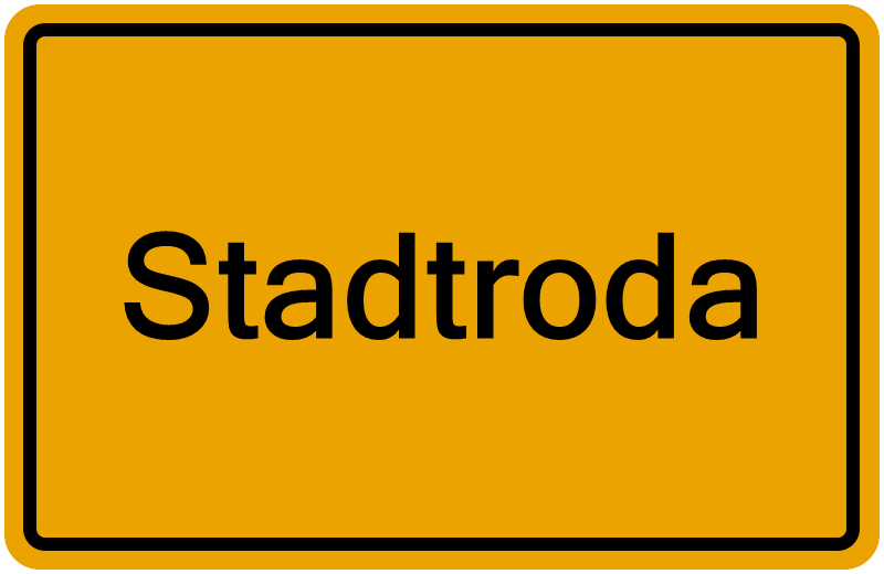 Handelsregister Stadtroda