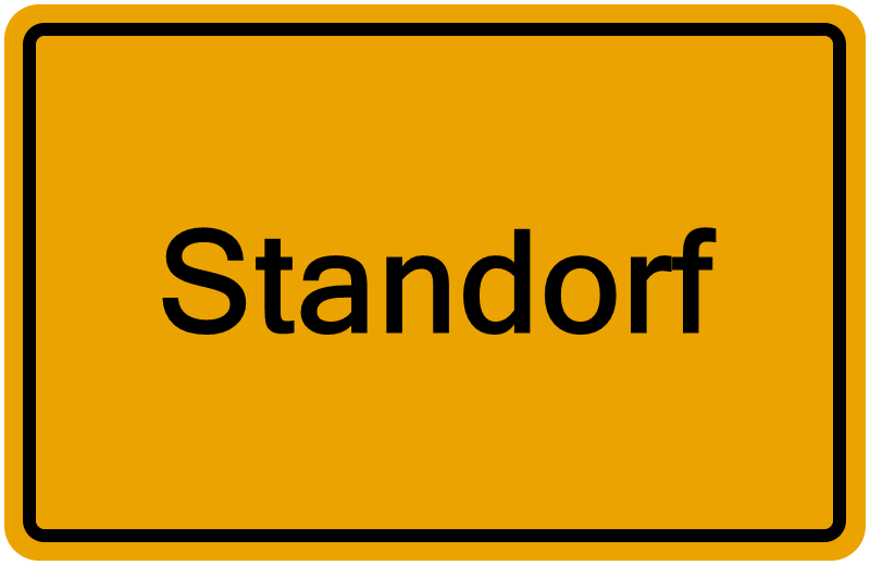 Handelsregister Standorf