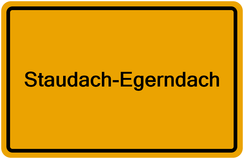 Handelsregister Staudach-Egerndach