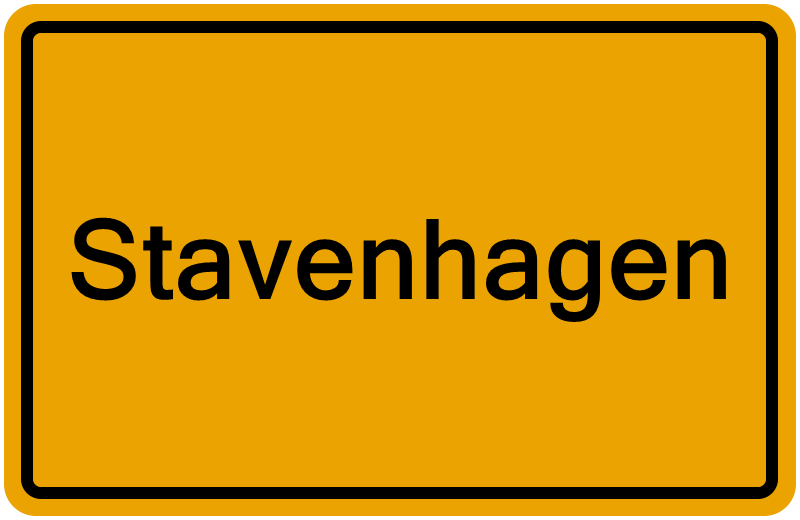 Handelsregister Stavenhagen