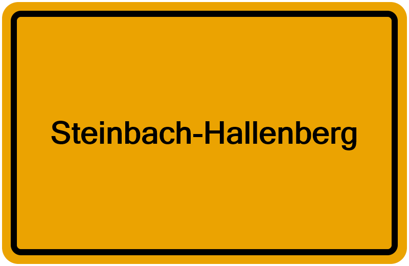 Handelsregister Steinbach-Hallenberg