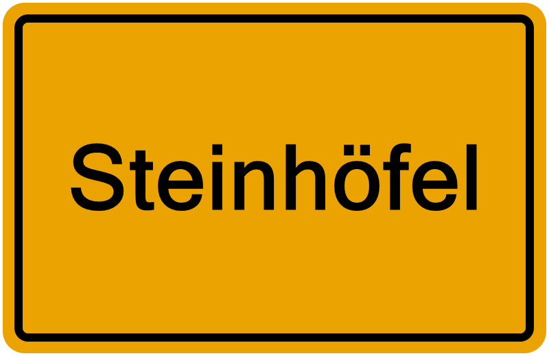 Handelsregister Steinhöfel