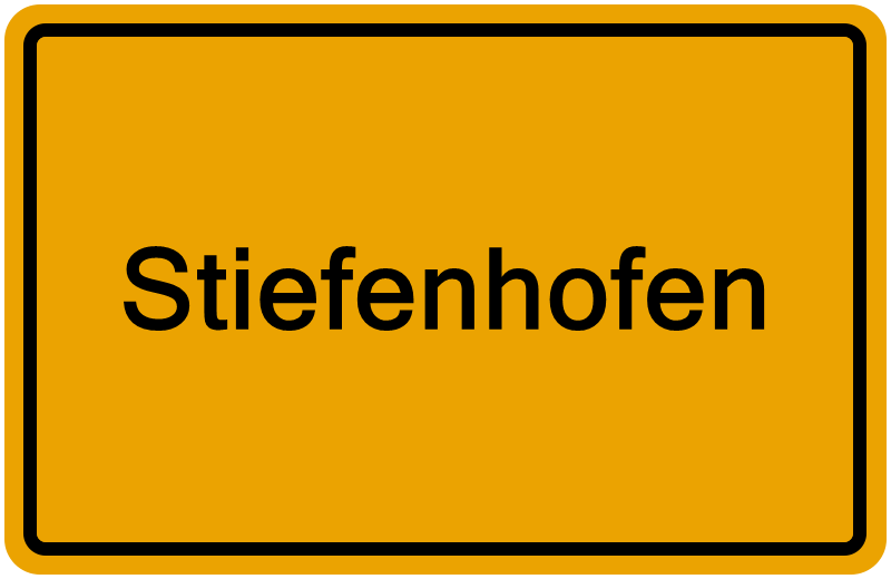 Handelsregister Stiefenhofen