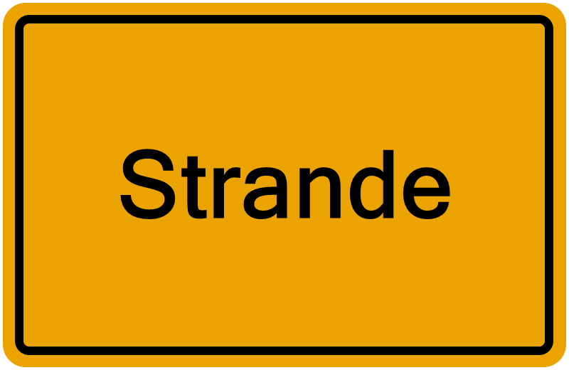 Handelsregister Strande