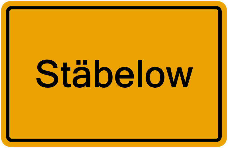 Handelsregister Stäbelow